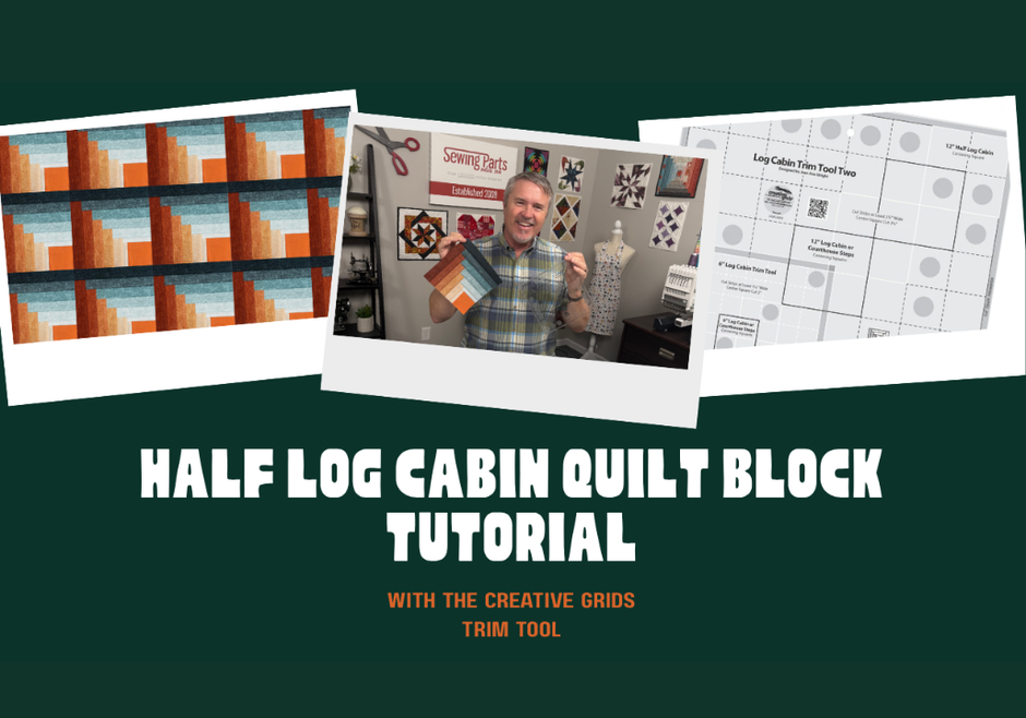 Constructing the Half Log Cabin Block