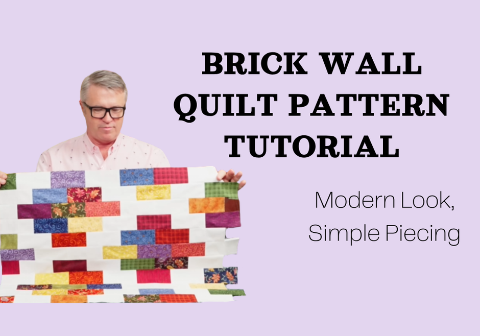 Brick Wall Quilt Pattern