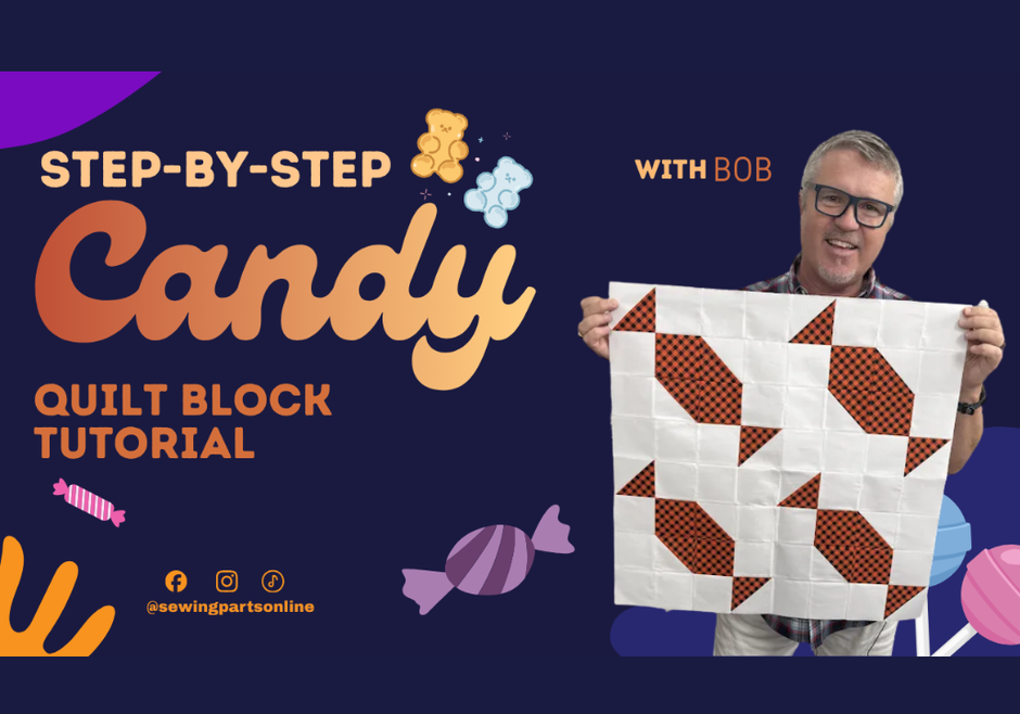 This Candy Quilt Block Is Almost Too Sweet! 🍭 | With Bob
