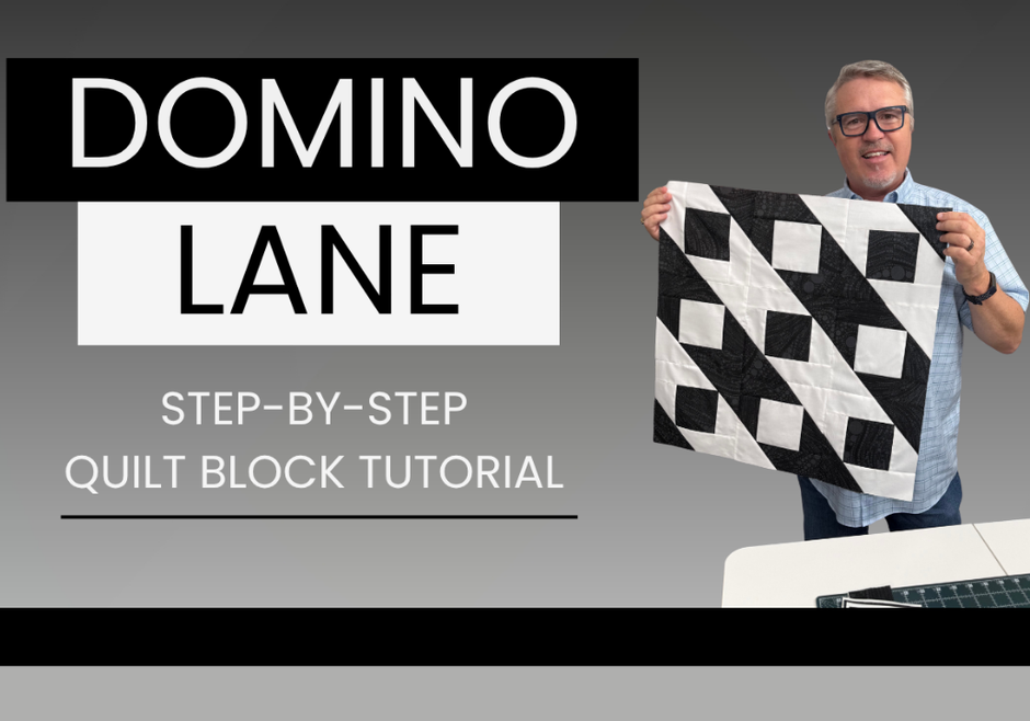 How to Make a Domino Lane Quilt Block | Easy Quilting Tutorial