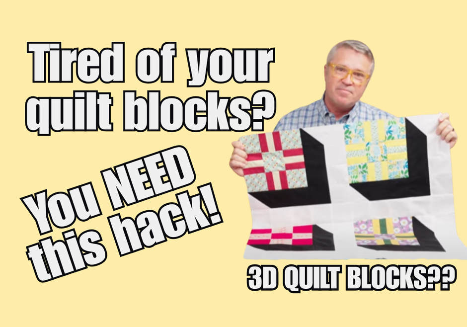 Bold & Striking: The Edged in Black Quilt Block Tutorial