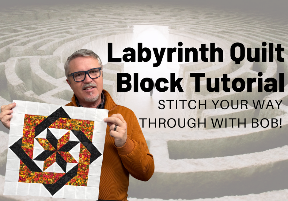 Labyrinth Quilt Block Tutorial + Tips & Tricks