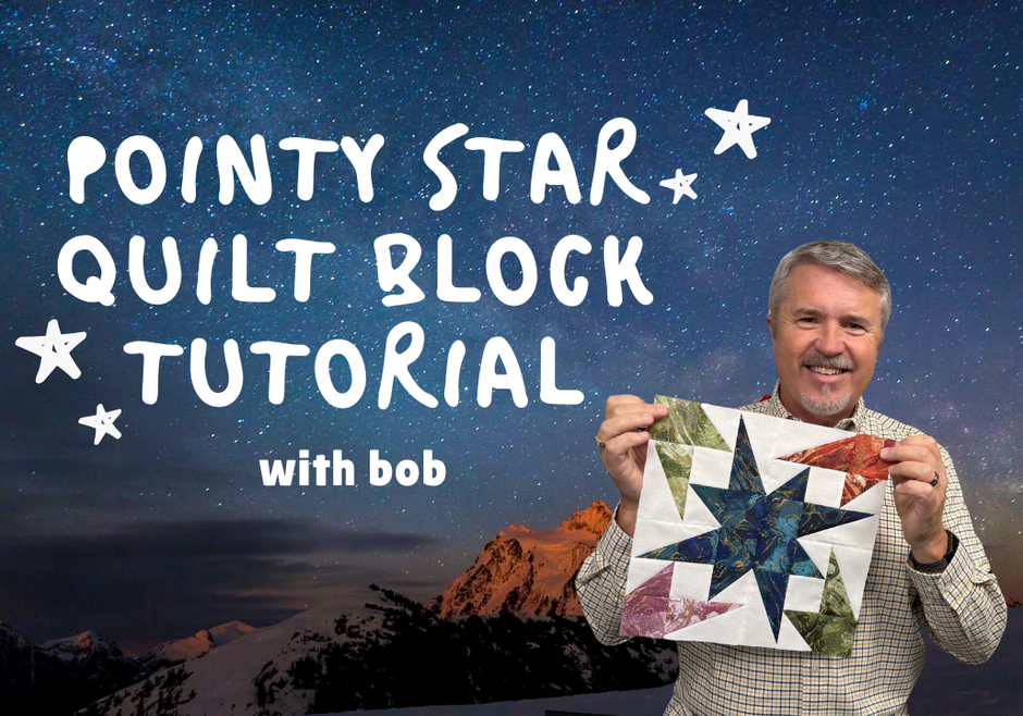 Step-by-Step: Pointy Stars Quilt Block Tutorial