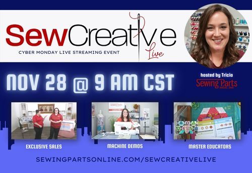 Sew Creative Live Cyber Monday