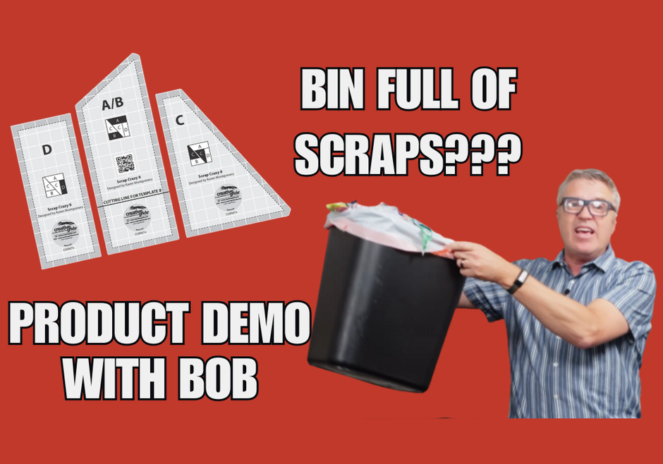 From Scraps to Quilt Blocks: Scrap Crazy Made Simple