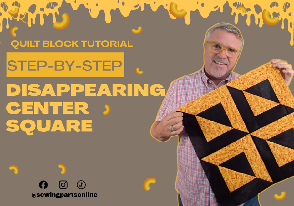 Disappearing Center Square Quilt Block | Step-by-Step With Bob
