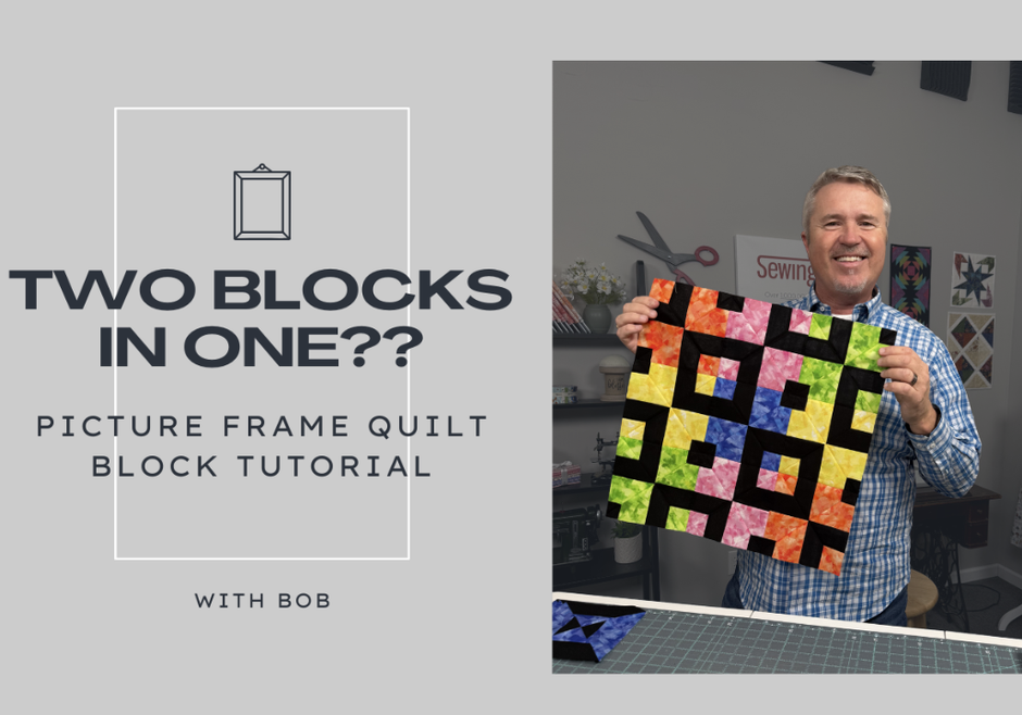 Same Method, New Block: Picture Frame Quilt Tutorial