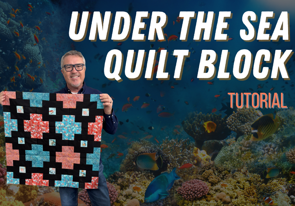 Under The Sea Quilt Block Tutorial