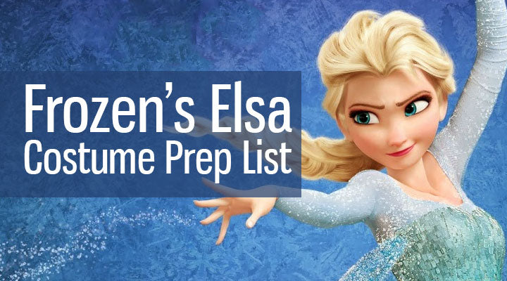 Elsa from Frozen Costume Prep List