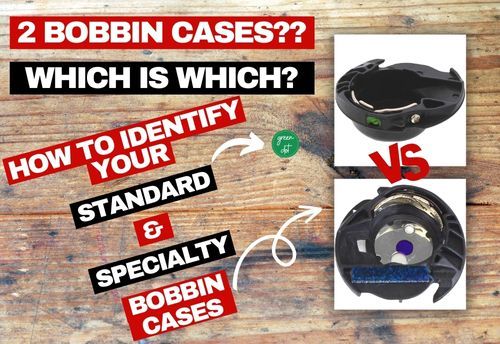 Green dot bobbin case vs free motion quilting bobbin case