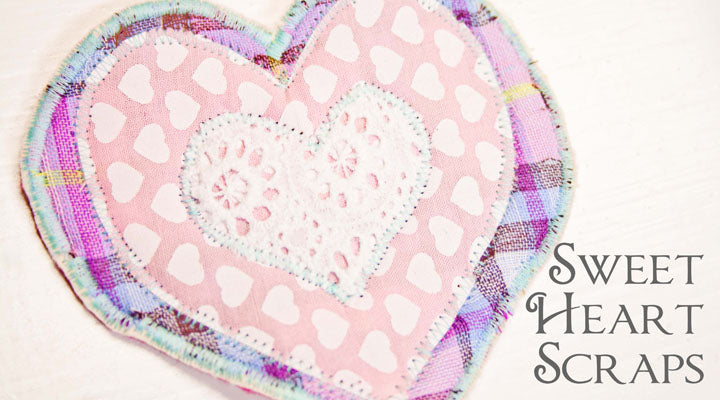 5 Minute Scrappy Hearts