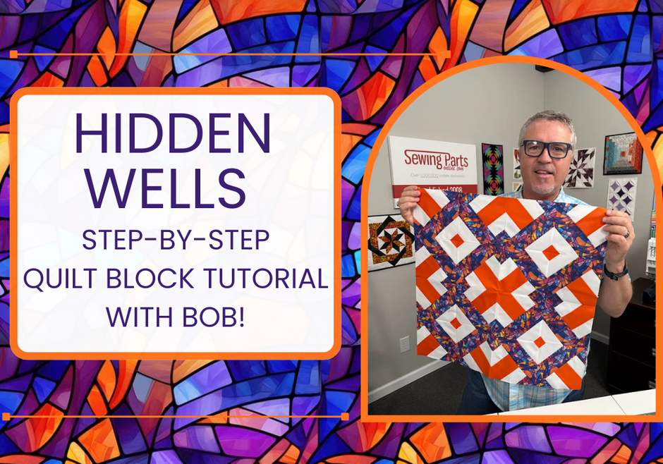 Turn Strips into a Stunning Hidden Wells Quilt Block