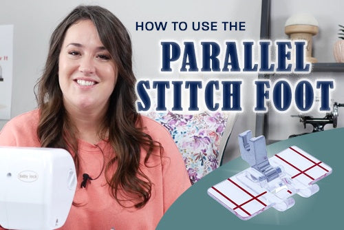 graphic of the parallel stitch foot