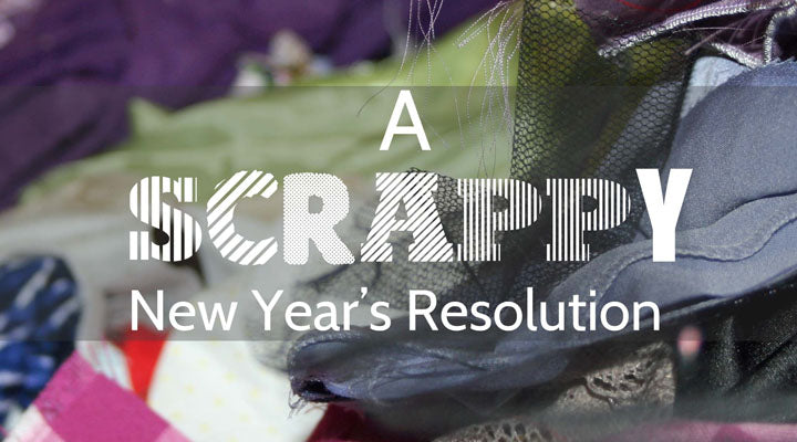 Organizing Scrap Fabric; A New Year's Resolution