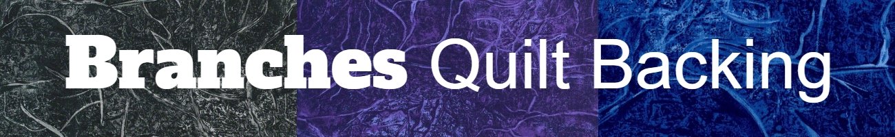 Branches Quilt Backing