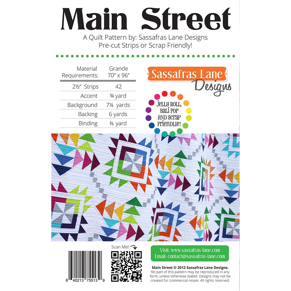 Main Street Quilt Pattern image # 104825
