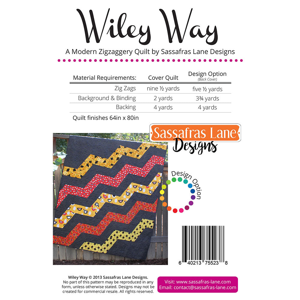 Wiley Way Quilt Pattern image # 104913