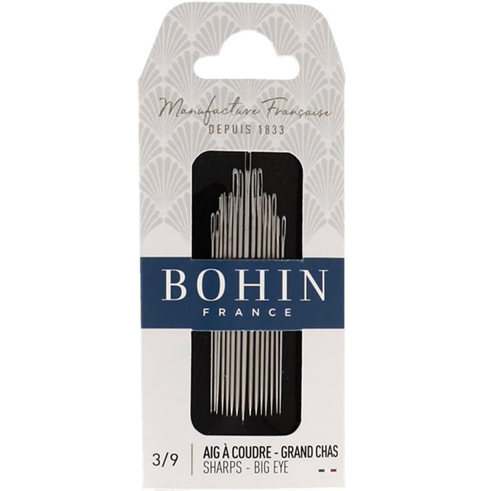 Bohin Sharps Big Eye Sewing Needle - Assorted Sizes image # 86353
