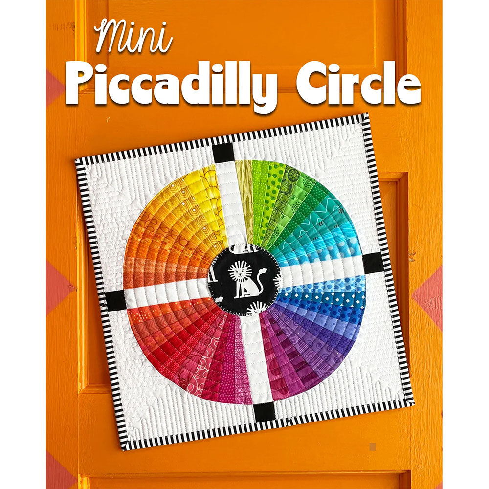 Mini Piccadilly Circle Mini Quilt Pattern image # 104057