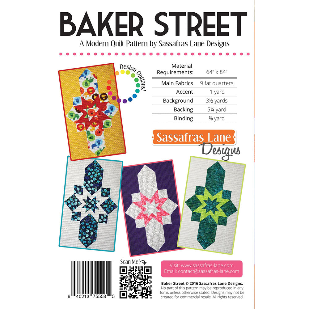 Baker Street Quilt Pattern image # 104445