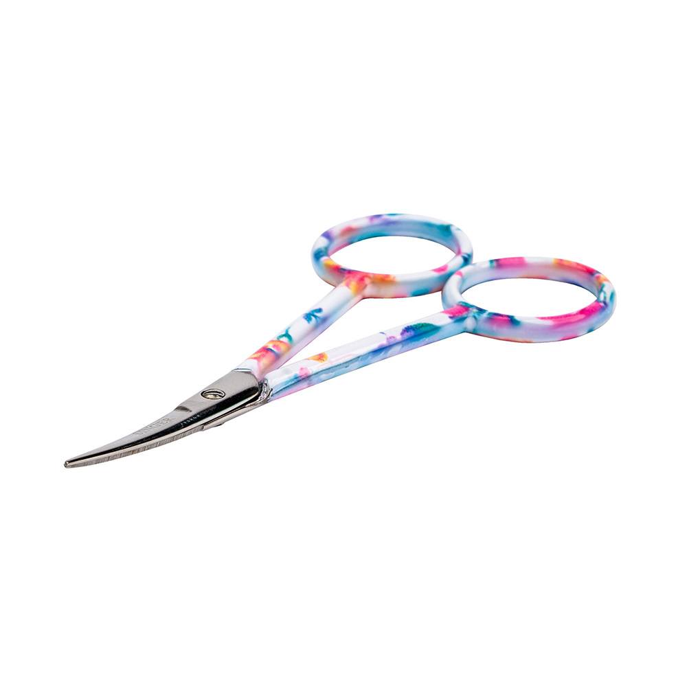 Singer 4" Floral Embroidery Scissors, Curved Tip image # 77254