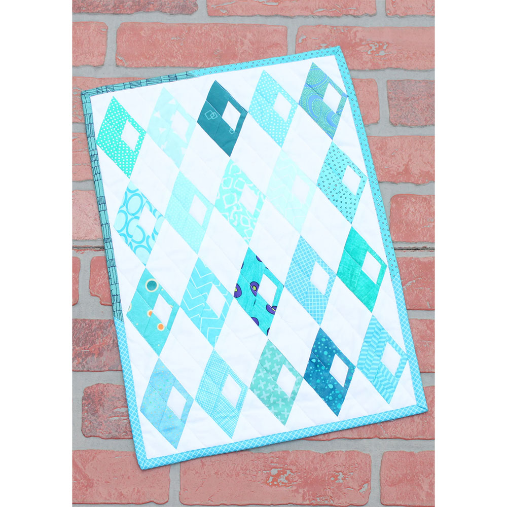 Mini Diamond Detour Mini Quilt Pattern image # 104080