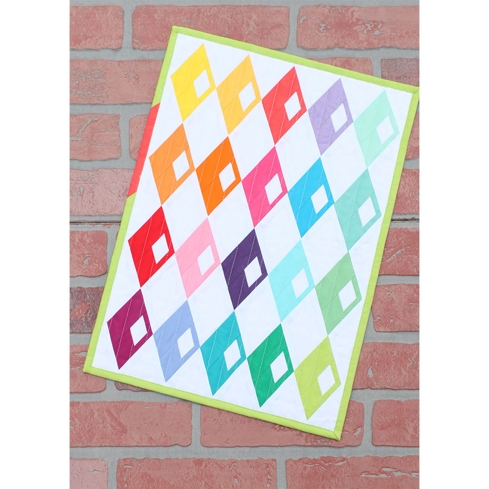 Mini Diamond Detour Mini Quilt Pattern image # 104079