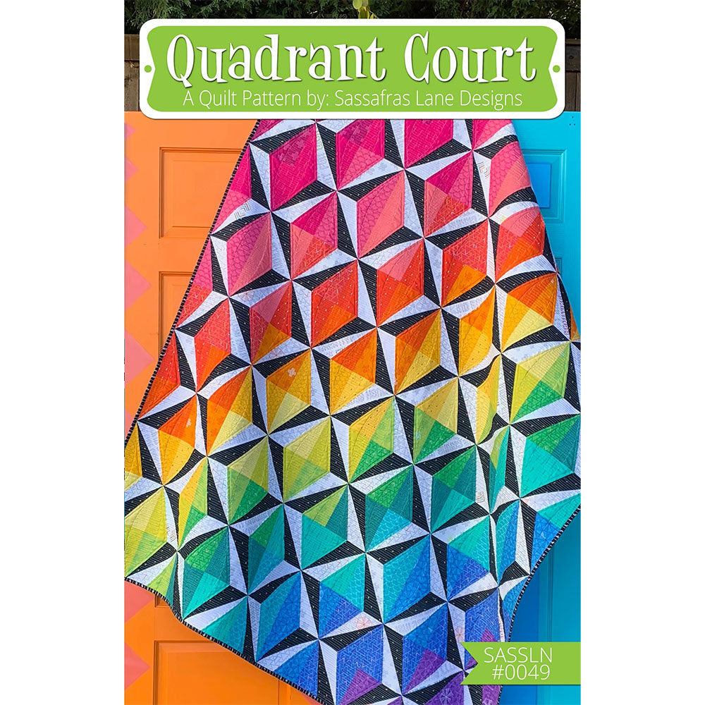 Quadrant Court Quilt Pattern image # 104888