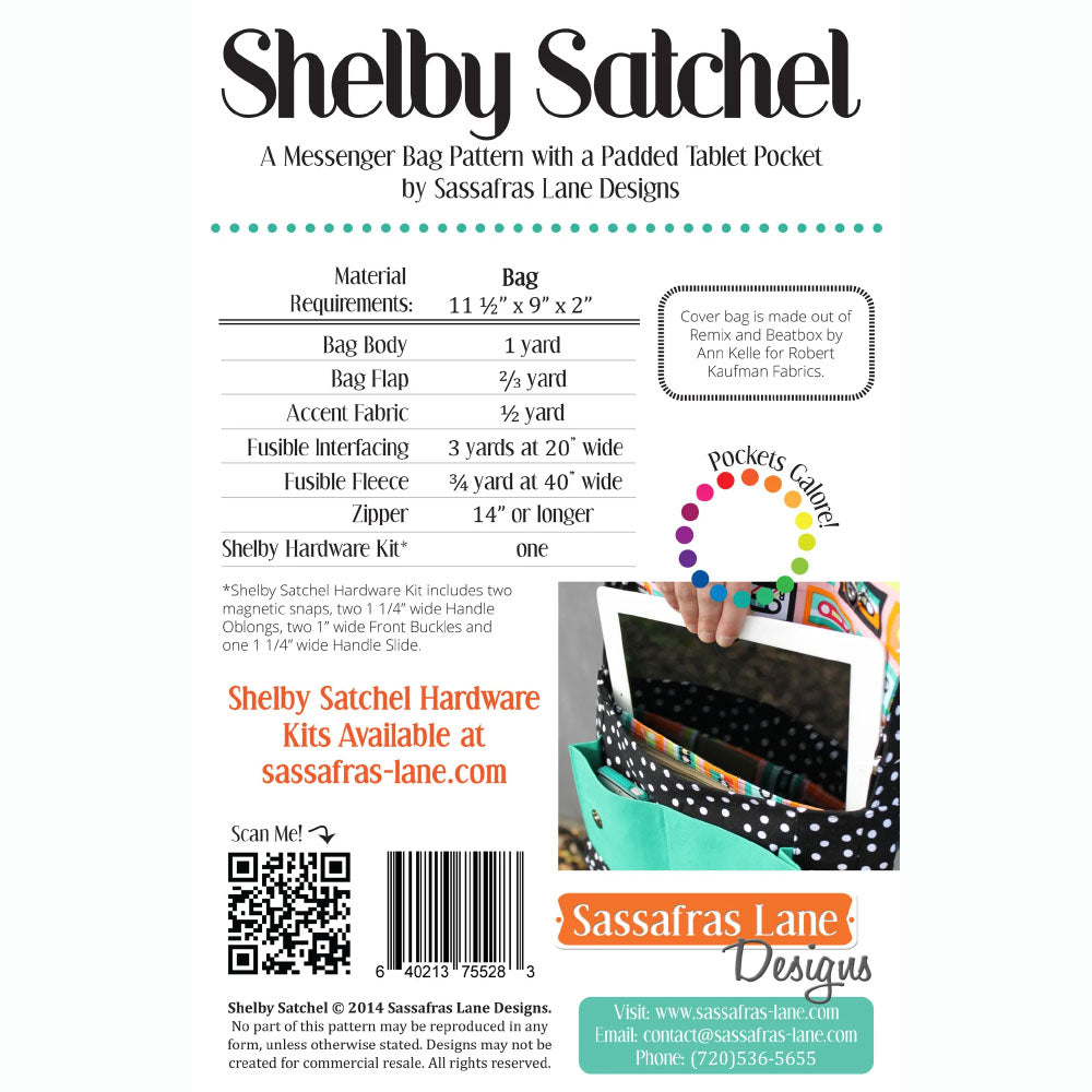 Shelby Satchel Pattern image # 105333