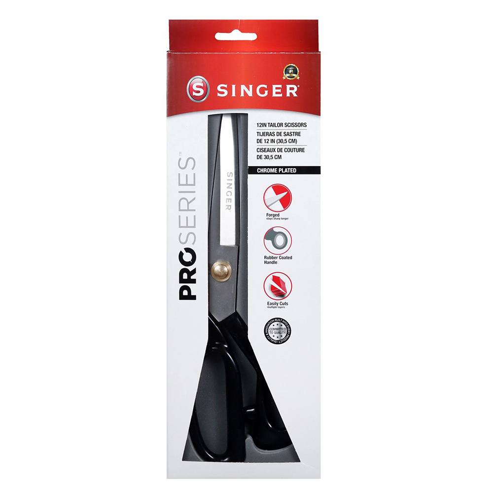 Singer 12" Chrome ProSeries Tailor Scissors image # 77396