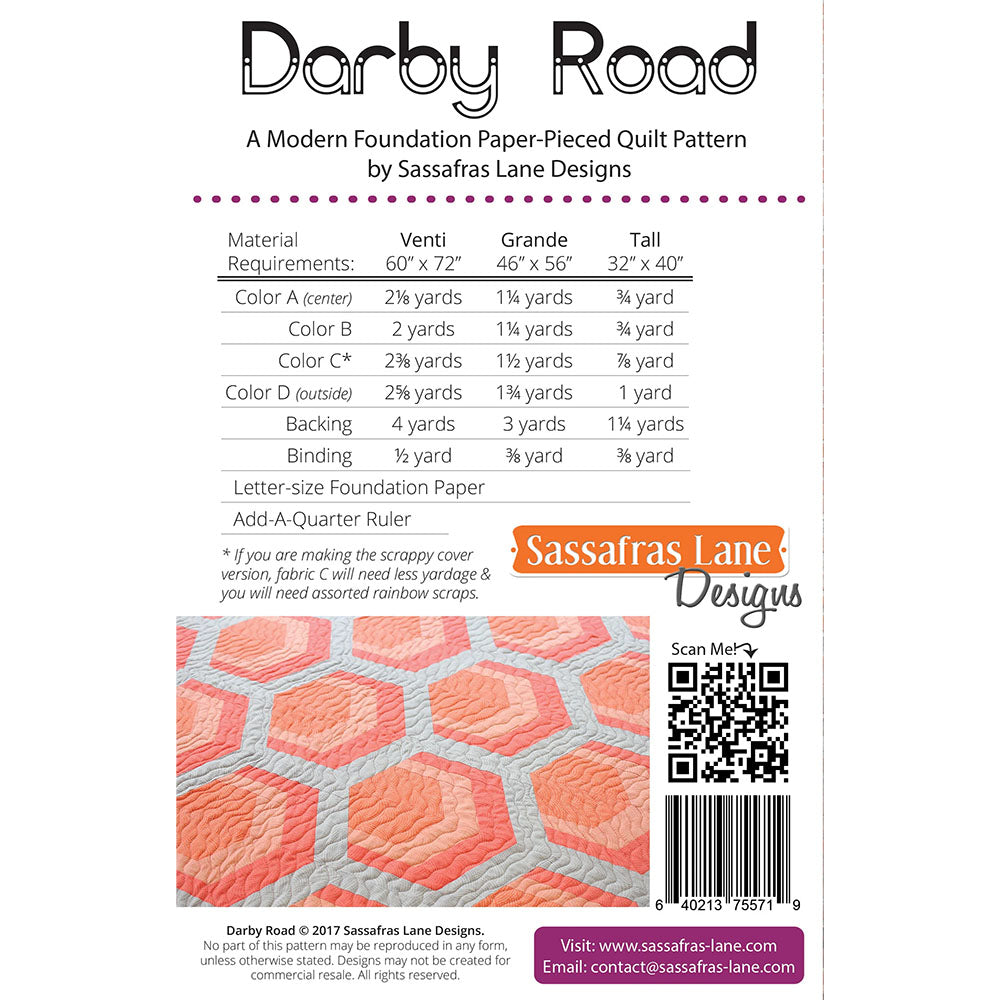 Darby Road Quilt Pattern image # 104502