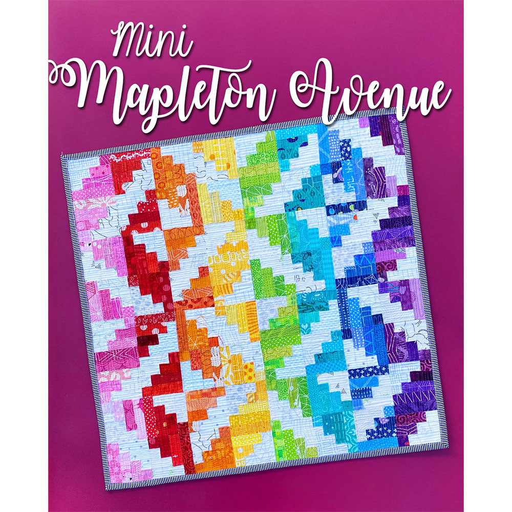 Mini Mapleton Avenue Mini Quilt Pattern image # 104116