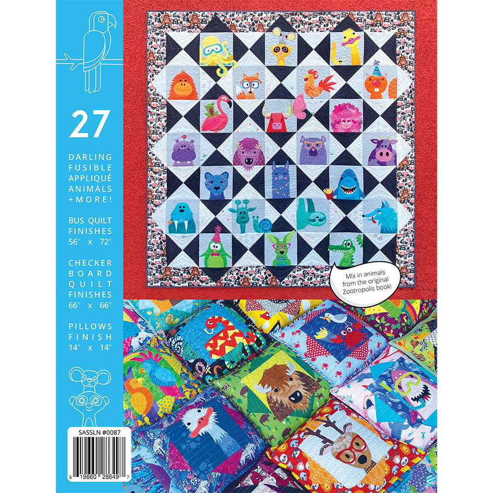 Sassafras Lane Designs, Zootropolis 2 Pattern Book image # 104385
