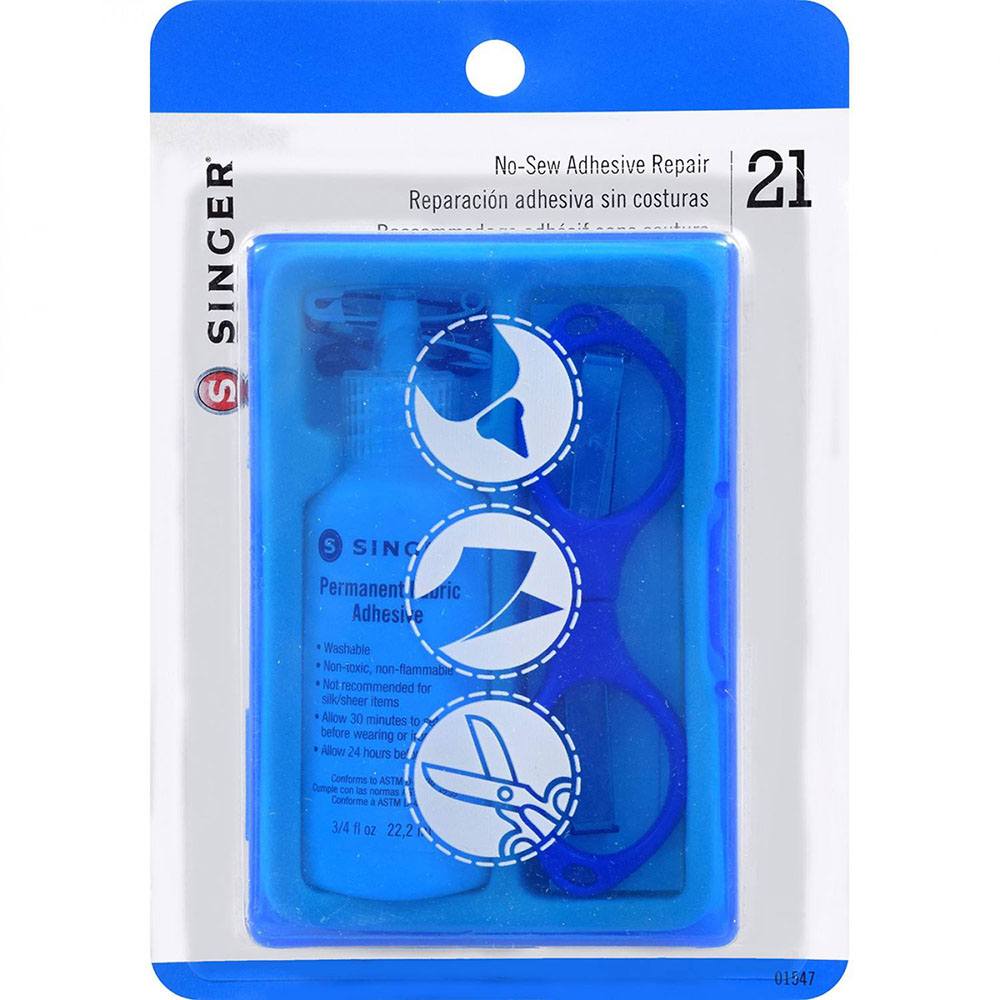 Singer No-Sew Adhesive Repair Kit (21pc) image # 69313