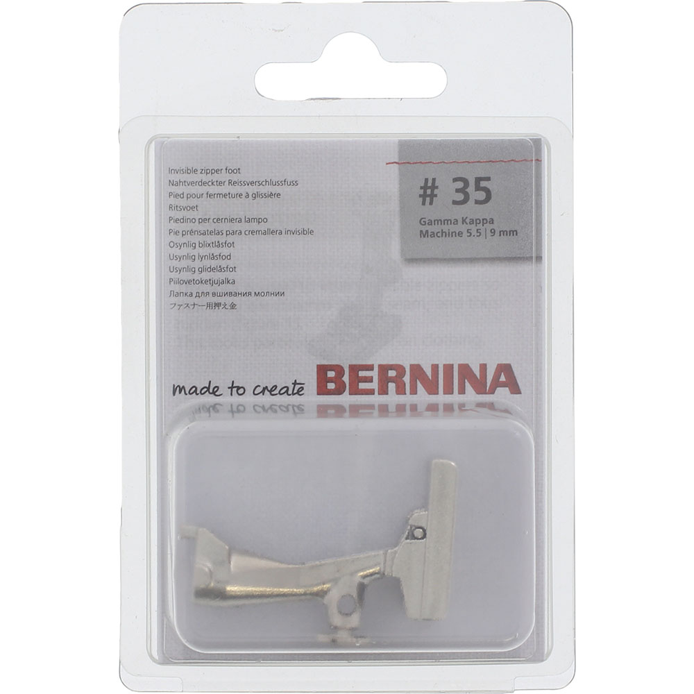 #35 Invisible Zipper Foot, Bernina #0308207000 image # 64559