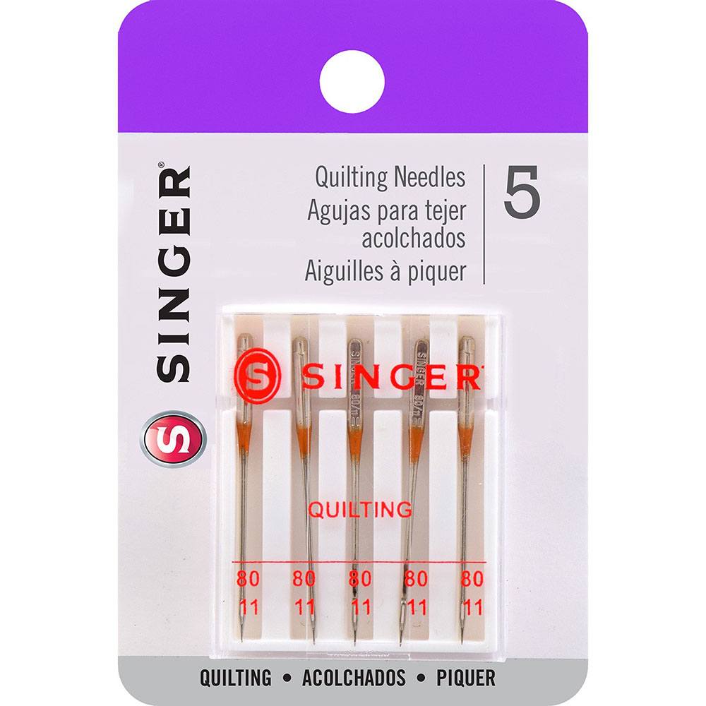 Singer Quilting Needles (5pk) 80/11