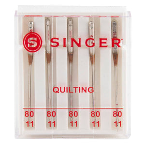 Singer Quilting Needles (5pk) - 80/11 image # 69053