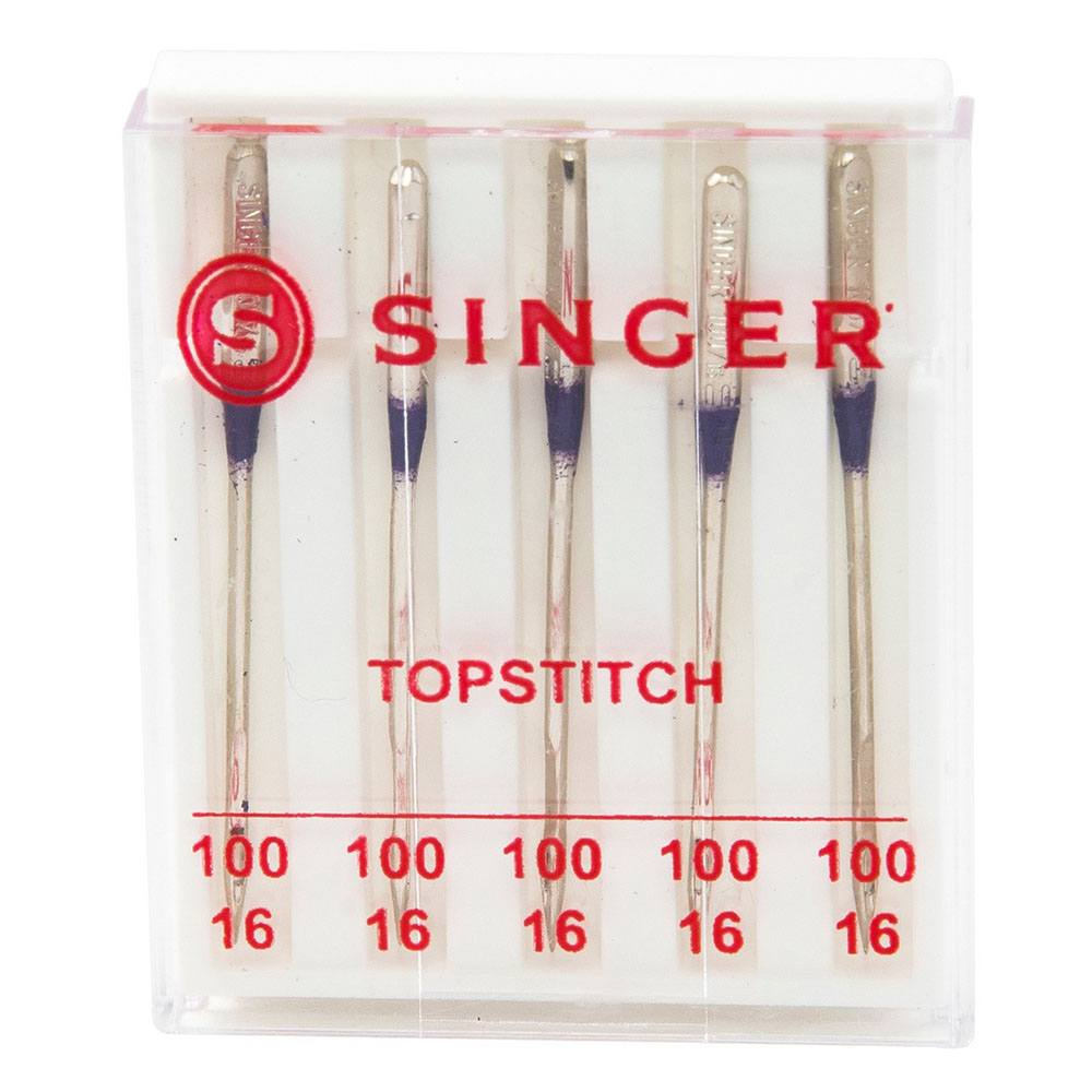 Singer Topstitch Needles (5pk) - 100/16 image # 69075