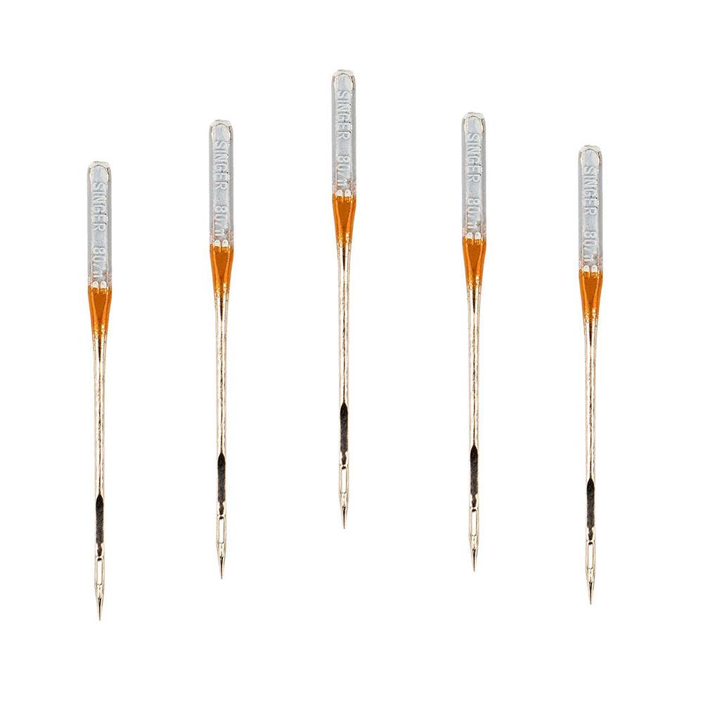 Singer Embroidery  Needles (5pk) - 80/11 image # 69106