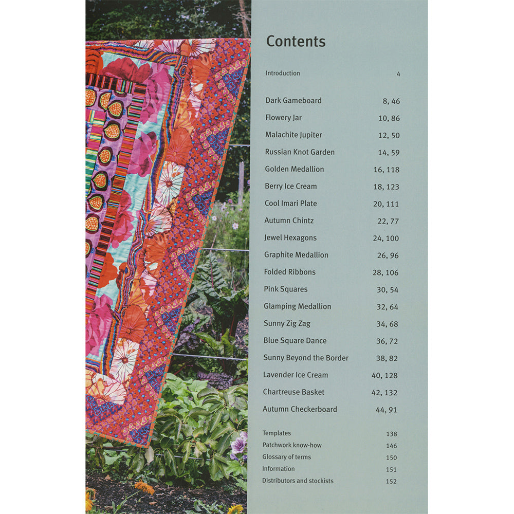 Kaffe Fassett's Quilts in the Cotswolds Pattern Book image # 64453