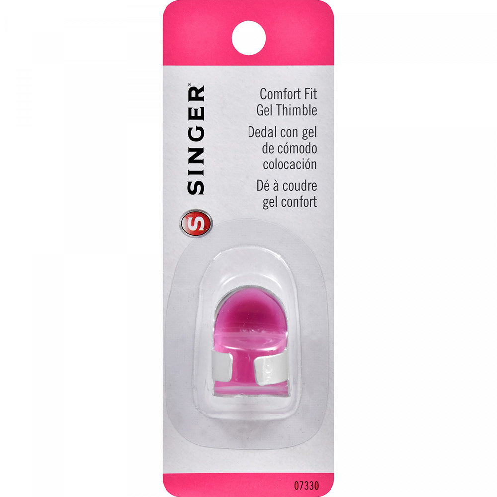 Singer Comfort Fit Gel Thimble with Extra Needle Puller image # 76922