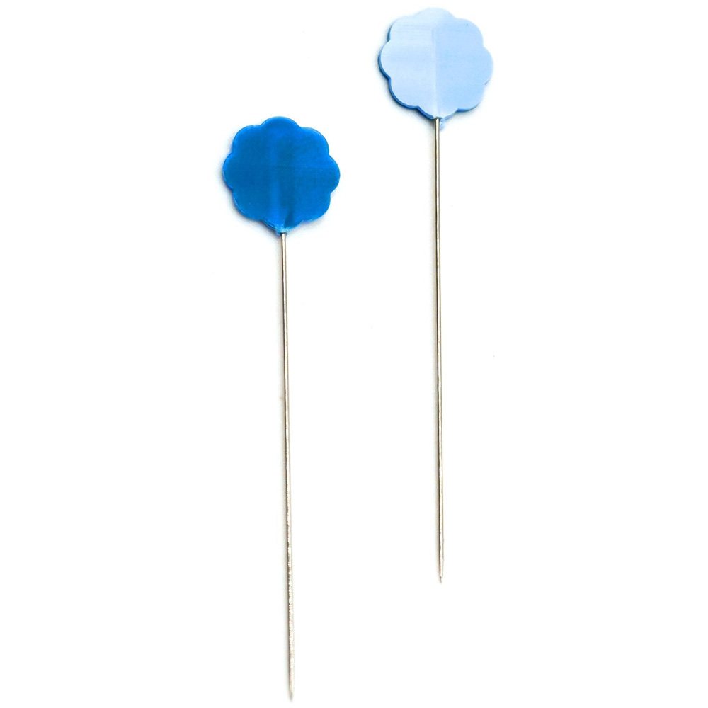 Fine Fabric Flower Head Pins, Clover image # 86613