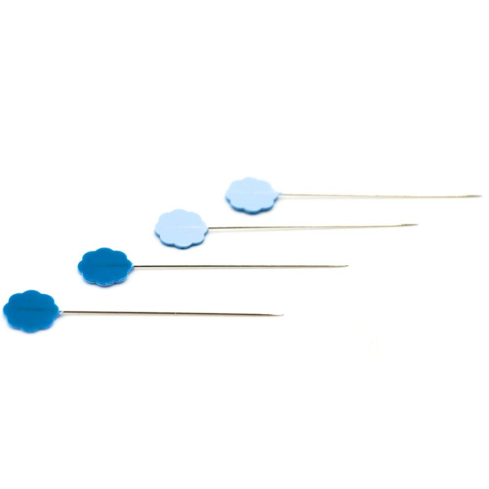 Fine Fabric Flower Head Pins, Clover image # 86614