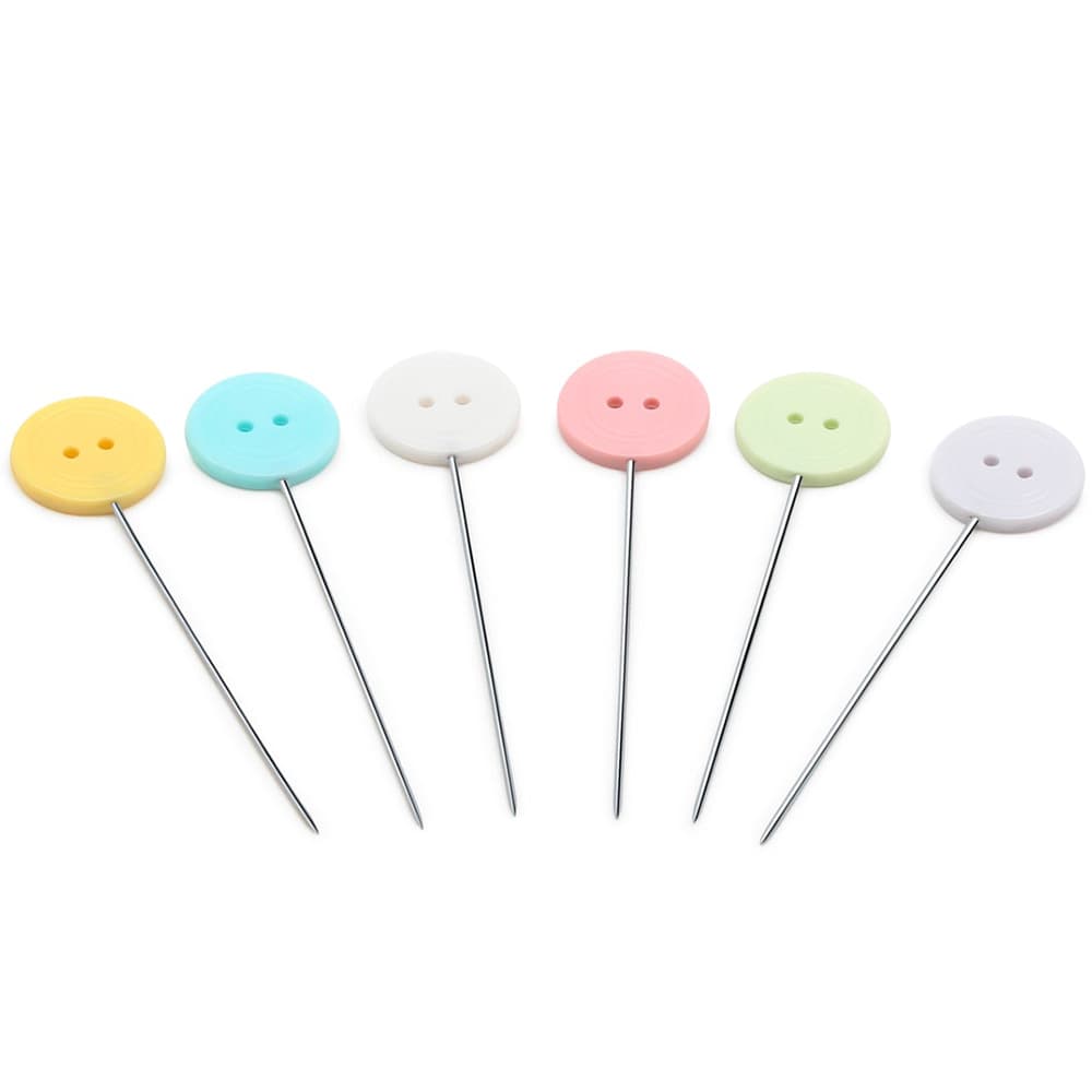 Universal Flat Button Head Pins (50 CT), Dritz image # 88095