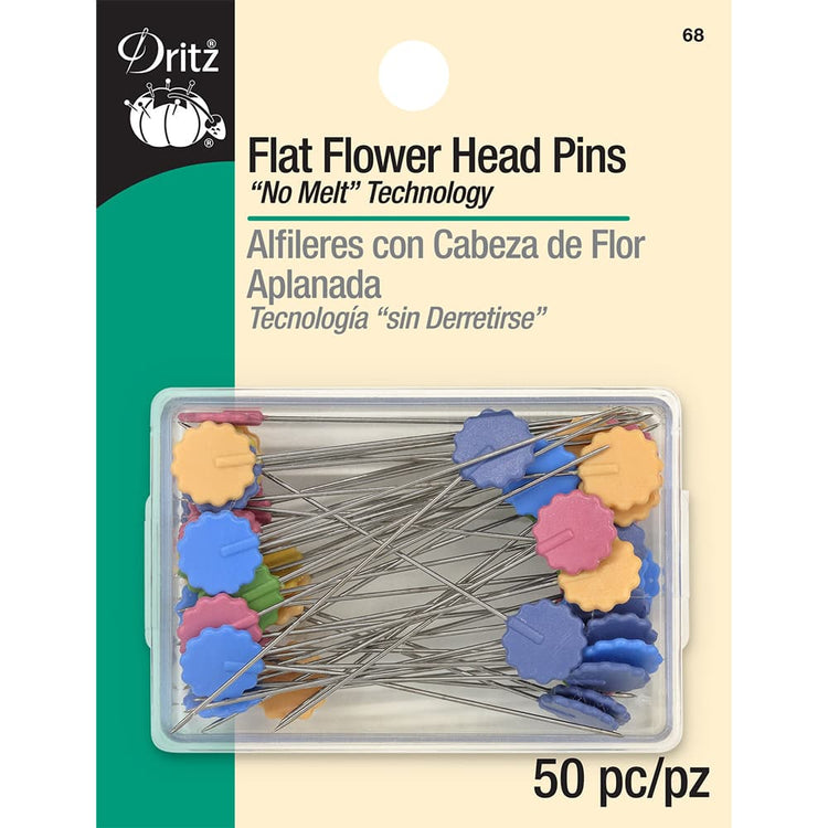 Universal 2" Flat Flower Head Pins (50 CT), Dritz image # 87818