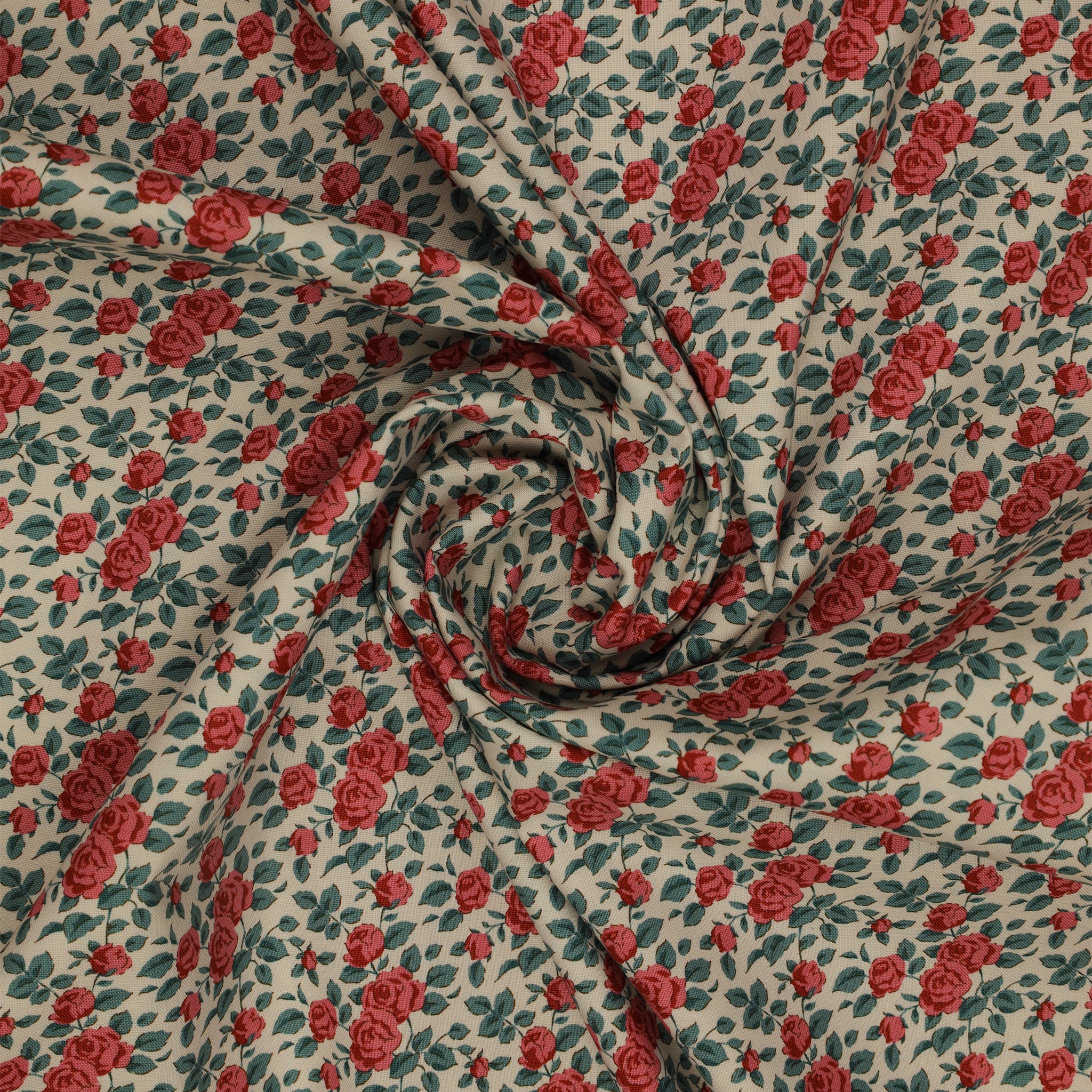 Village Life Fabric Collection - Margot Rust:  TIL100684-MARGOT-RUST swirled