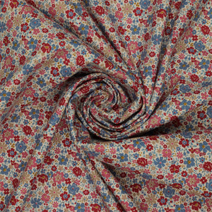 Village Life Fabric Collection - Esther Cold Cream: TIL100691-ESTHER-COLD-CREAM swirled