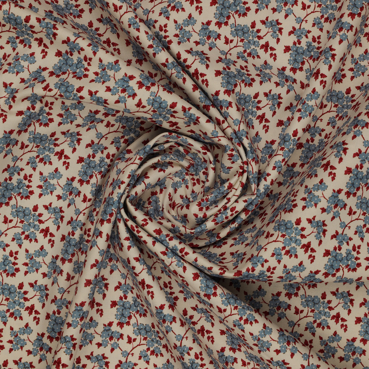 Village Life Fabric Collection - Ruth Blue: TIL100696-RUTH-BLUE swirled