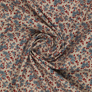 Village Life Fabric Collection - Ruth Blue: TIL100696-RUTH-BLUE swirled
