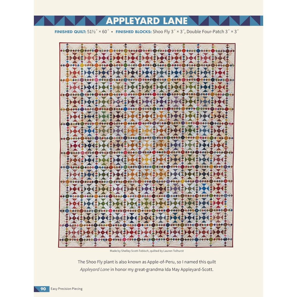 Easy Precision Piecing Quilt Book image # 56146